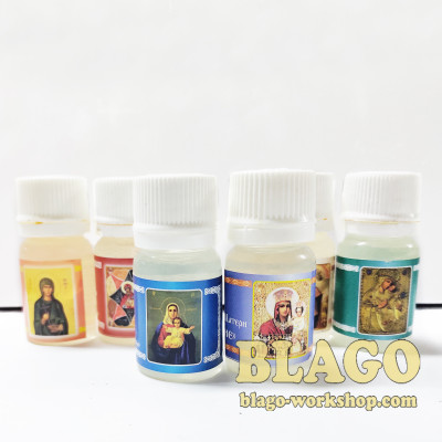 Єлей освячений біля ікони 