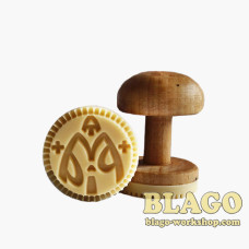 Печатка Богородична 48мм