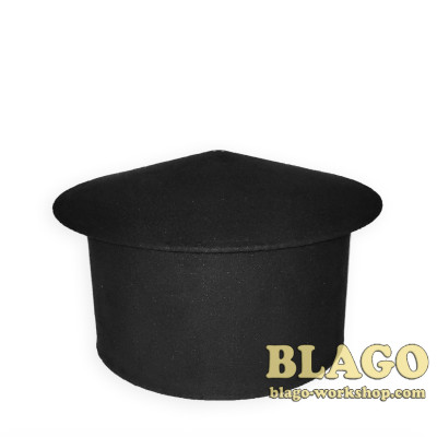 Камілавка Грецька велюр чорна