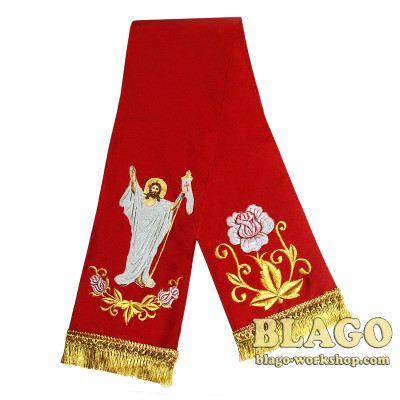 Закладка для Євангелія з іконою "Воскресіння", 15х150 см