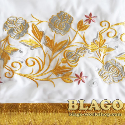 Підризник з вишивкою "Троянда" №8