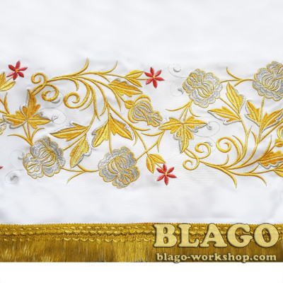 Підризник з вишивкою "Троянда" №8