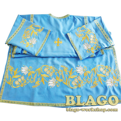 Стихар дияконський з вишивкою, №22 Стихар дияконський з вишивкою, №22