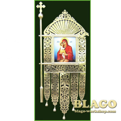 Church banners (gonfalon), 54х135 cm
