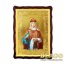Ікона "Свята княгиня Ольга" фігурна рамка, 60х80 см