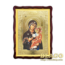 Смоленська ікона Божої Матері, фігурна рамка, 60х80 см