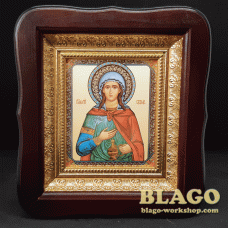 Icon St. Martyr Photina (Svetlana), 18х20 cm