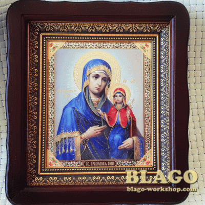 Ікона Свята Анна у фігурній рамі, 23х26см