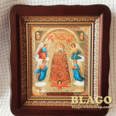 Icon of the Mother of God, Addition of mind, 23х26 cm