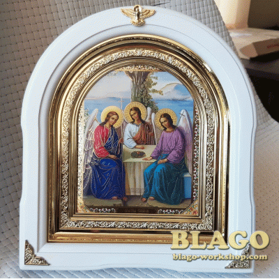 Icon of the Holy Trinity, 26х29 cm