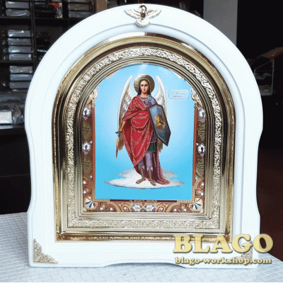 Icon of the Archangel Michael, 26х29 cm