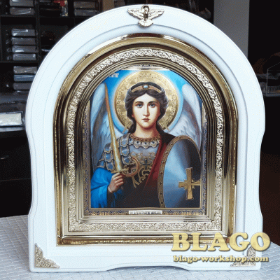 Icon of the Archangel Michael, 26х29 cm