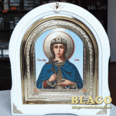 Icon of the Holy Martyr Irina, 26х29 cm
