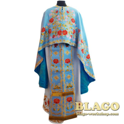 Ієрейське облачення грецького крою з вишивкою №41
