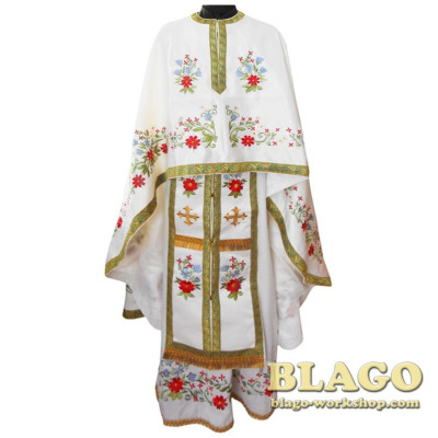 Ієрейське облачення грецького крою з вишивкою №42