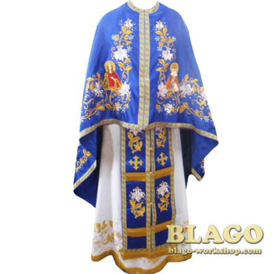 Ієрейське облачення грецького крою з вишивкою №44