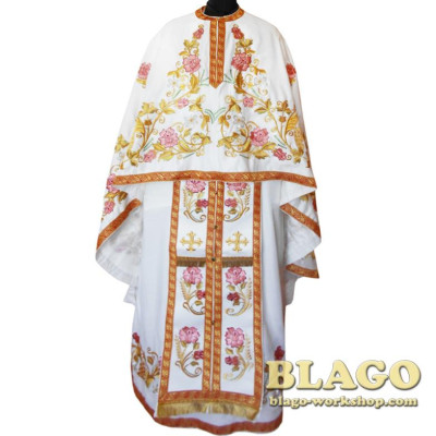 Ієрейське облачення грецького крою з вишивкою №45