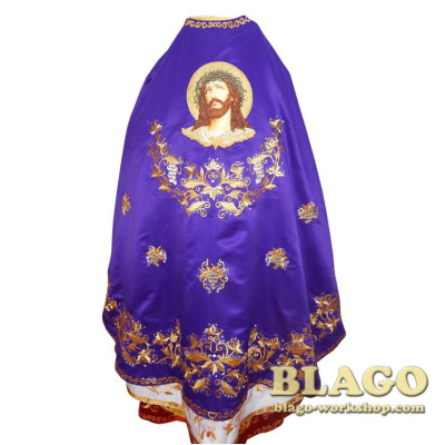 Ієрейське облачення грецького крою з вишивкою №48