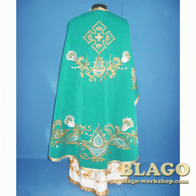 Ієрейське облачення грецького крою з вишивкою №4