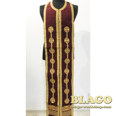 Ієрейське облачення грецького крою з вишивкою №54