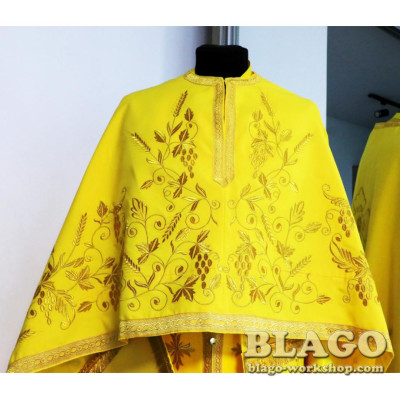 Ієрейське облачення грецького крою з вишивкою №53