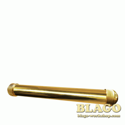 Капсула для закладки храму мала латунна, 21 см