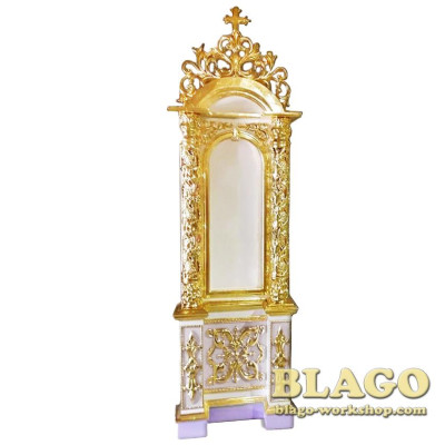 Кіот дерев'яний напольний, 70х30х270см