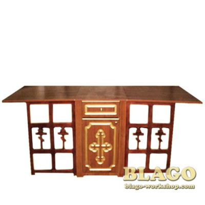 Панахидний стіл дерев'яний розкладний