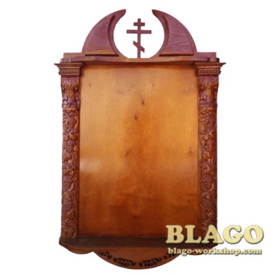 Кіот дерев'яний настінний, 90х150 см