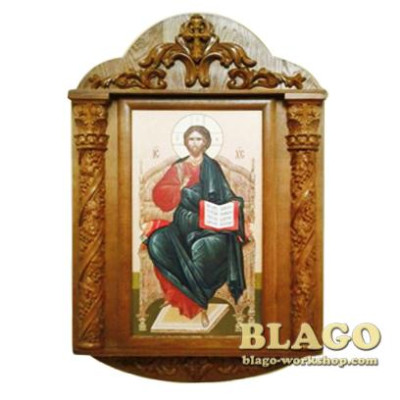 Кіот дерев'яний настінний, 90х150 см