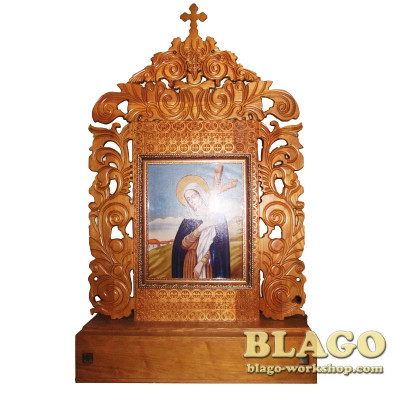 Кіот дерев'яний настінний, 80х160 см