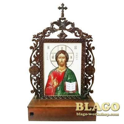 Кіот дерев'яний настінний, 80х150 см