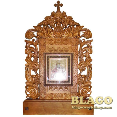 Кіот дерев'яний настінний, 80х160 см