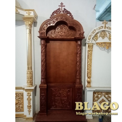 Кіот дерев'яний, 120х300см