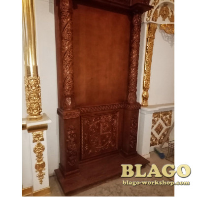 Кіот дерев'яний, 120х300см