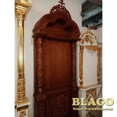 Кіот дерев'яний, 120х300см