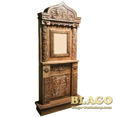 Кіот дерев'яний, 90х250см