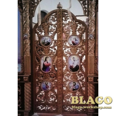 Царські Ворота дерев'яні
