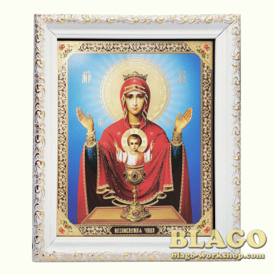 Icon of the Theotokos of the Inexhaustible Cup, 18х21cm
