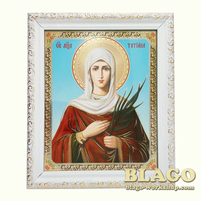 Icon of St. Tatiana, 18х21cm