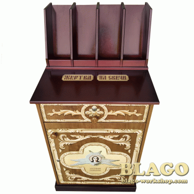 Table for candles, 64х52х116,5 cm