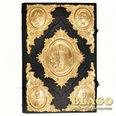 Євангеліє в шкіряному окладі на українській мові, 23х33 см