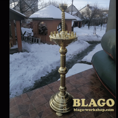 Підсвічник дитячий на 24 свічки