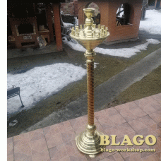 Підсвічник на 24 свічки, булат