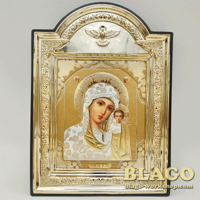 Kazan Icon of the Mother of God, 14х19 cm