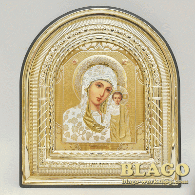 Kazan Icon of the Mother of God, 15х17,5 cm