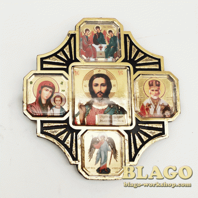 Автомобільна іконка, 9х9,5 см