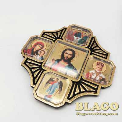 Автомобільна іконка, 9х9,5 см