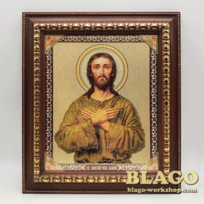 Icon of St. Alexis, 19,5х23cm