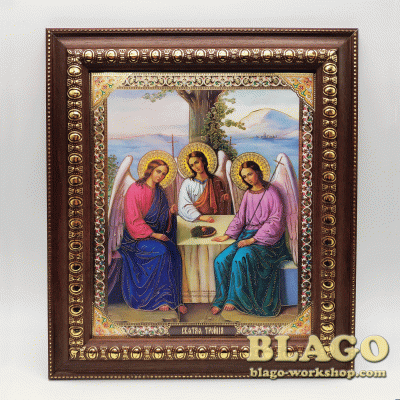 Icon of the Holy Trinity, 19,5х23cm